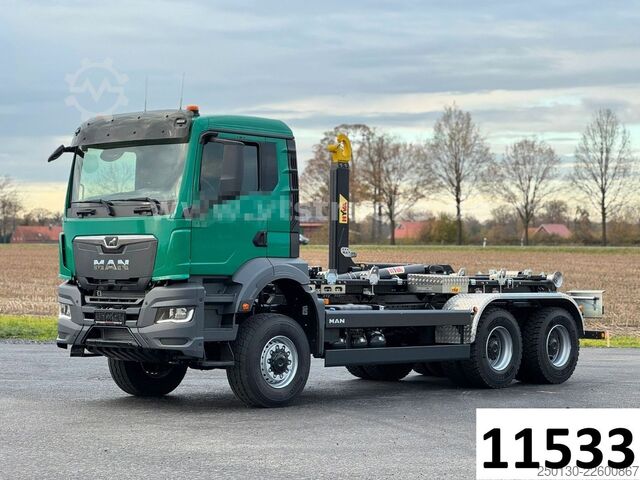 Kroklastbil MAN TGS 33.480 6x6 BL HYVA 26-55-S AK *NEU*