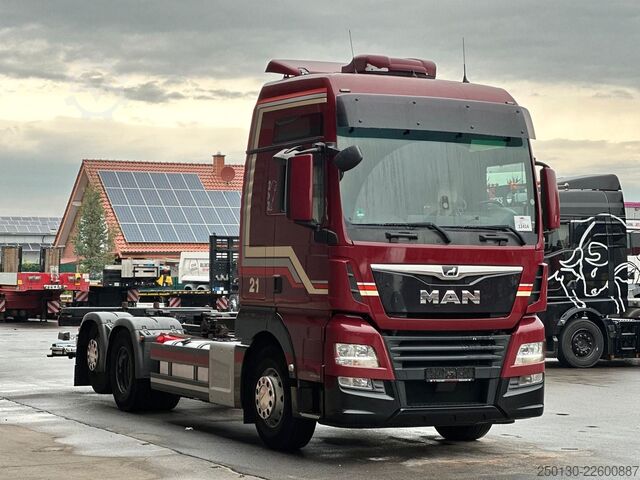 Lastbil med utbytbar kaross MAN TGX 26.460 6x2 LL / EBA / LGS / ACC / NLA / BÄR