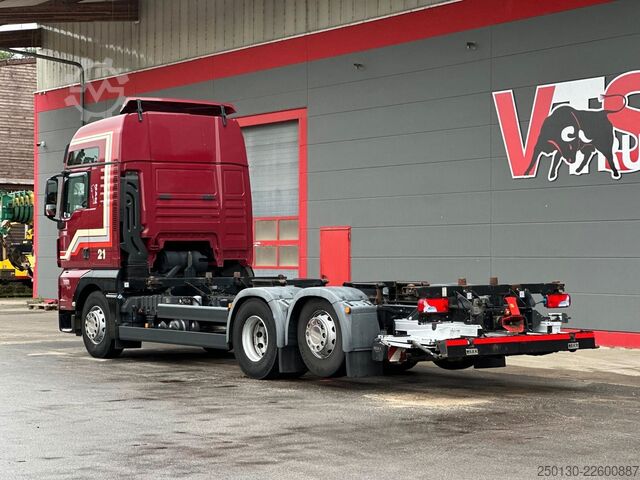 Lastbil med utbytbar kaross MAN TGX 26.460 6x2 LL / EBA / LGS / ACC / NLA / BÄR