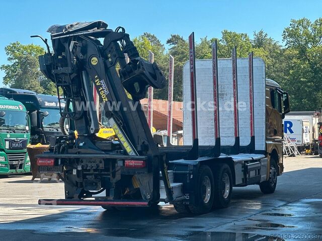 Timberbil MAN TGX 33.580 6x4 BL PAVIC Holz & TAJFUN 130ZK