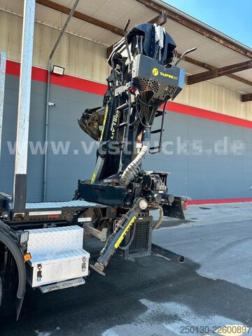 Timberbil MAN TGX 33.580 6x4 BL PAVIC Holz & TAJFUN 130ZK