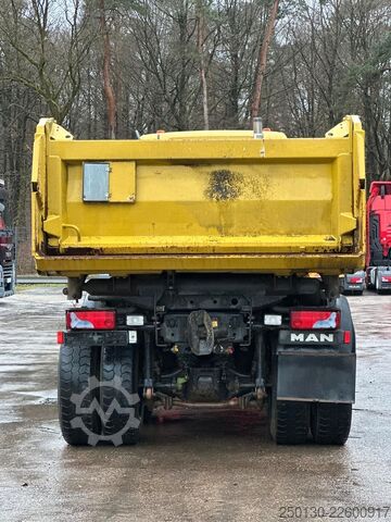 Tresidig tippbil MAN TGS 35.480 8x6BB Meiller Bordmatik *Motorschaden