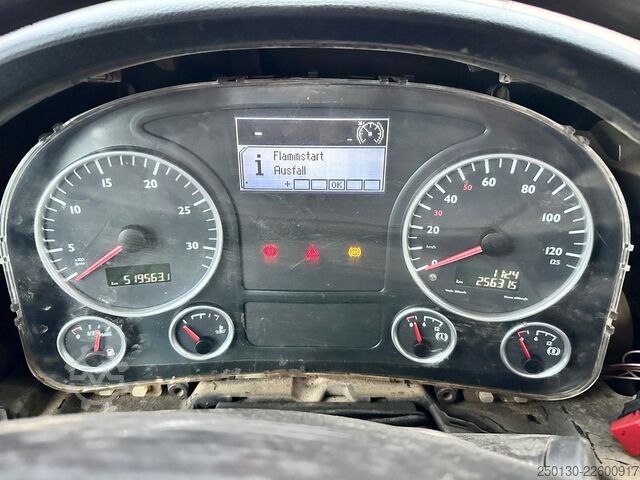 Tresidig tippbil MAN TGS 35.480 8x6BB Meiller Bordmatik *Motorschaden