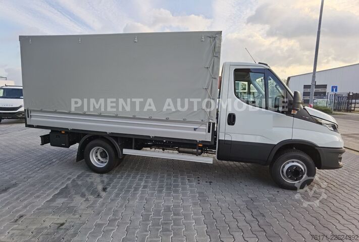 Ponyvával szerelt furgon IVECO Daily 70C18HP PRITSCHE PLANE LUFT TEMPO AHK KLIM