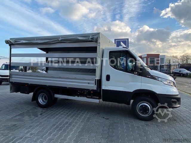 Ponyvával szerelt furgon IVECO Daily 70C18HP PRITSCHE PLANE LUFT TEMPO AHK KLIM