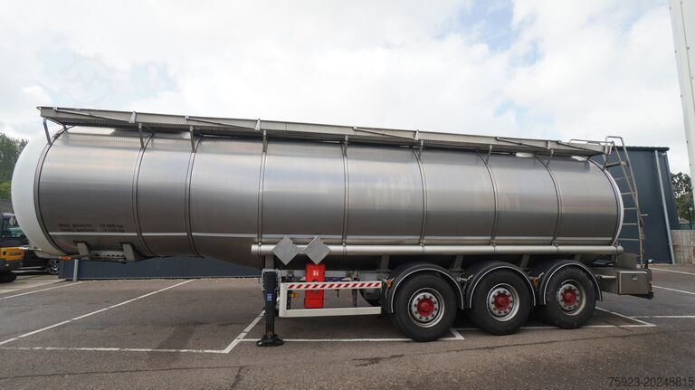 Autocisterna per alimenti INDOX 3 AXLE ADR CHEMICAL AD-BLUE TANK TRAILER 35.115LTR