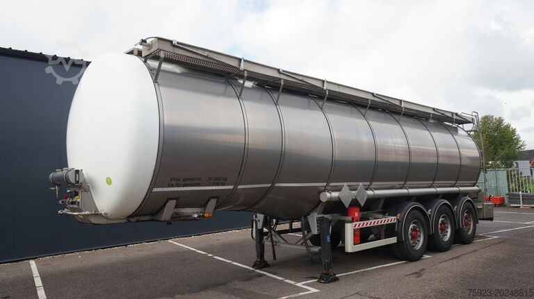 Δεξαμενόπλοιο τροφίμων INDOX 3 AXLE ADR CHEMICAL AD-BLUE TANK TRAILER 35.115LTR