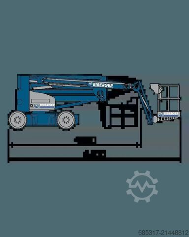 Kloubové rameno Niftylift HR17NE