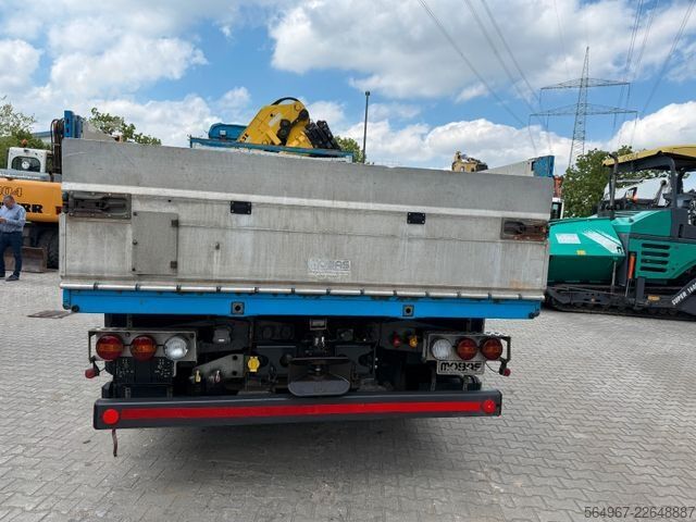 Ladbil med lad MERCEDES-BENZ 2751 Arocs Pritsche + Kran Retarder Motorschaden