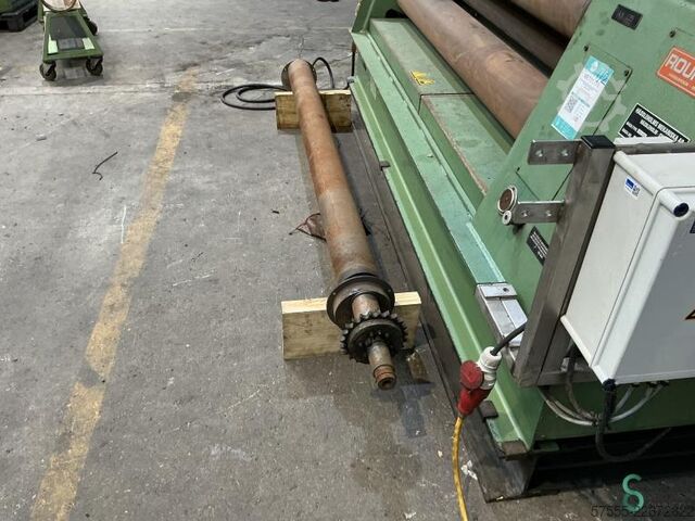 Calandra de chapas Roundo PS 205, 2000x6mm, ano 1985 Roundo PS 205, 2000x6mm