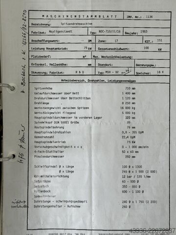 Torno CNC HEYLIGENSTAEDT - NDC-71 HEYLIGENSTAEDT NDC-710