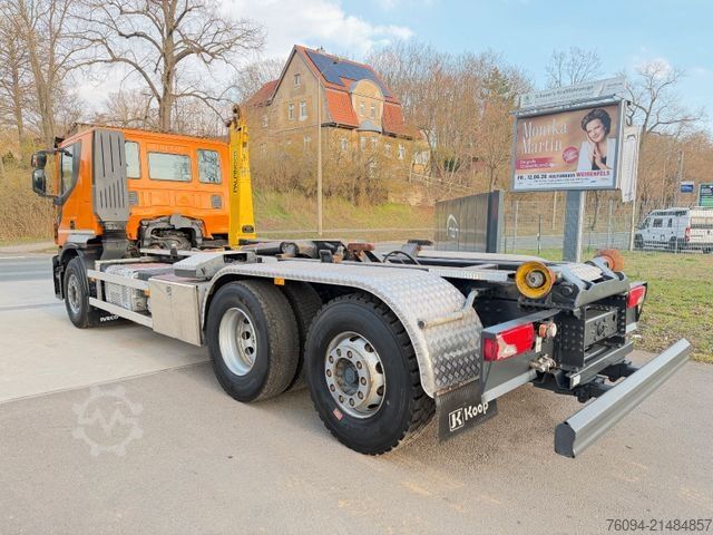 Haakarm vrachtwagen IVECO Stralis X-Way 460 6x2 Abrollkipper lift/lenk AHK
