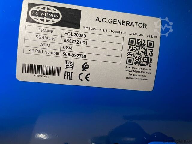  FG Wilson P65-5 - 65 kVA Genset - DPX-16006
