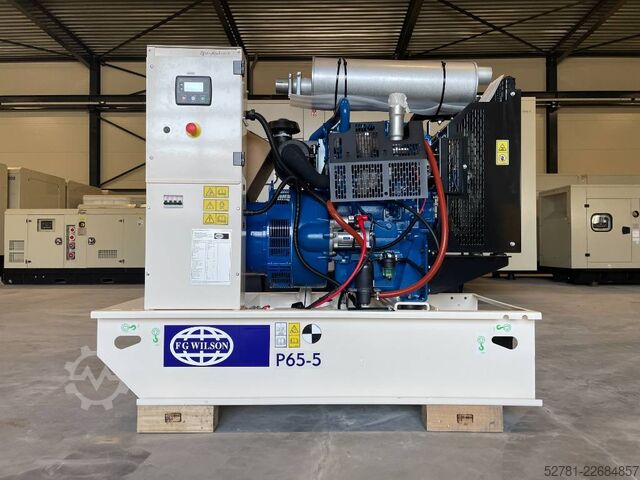  FG Wilson P65-5 - 65 kVA Open Genset - DPX-16006-O