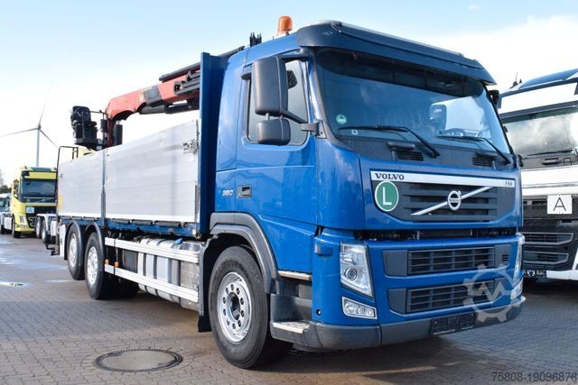 Autolaadkraan VOLVO FM380 6x2 Baustoff Palfinger PK21001 15,90m Lenk