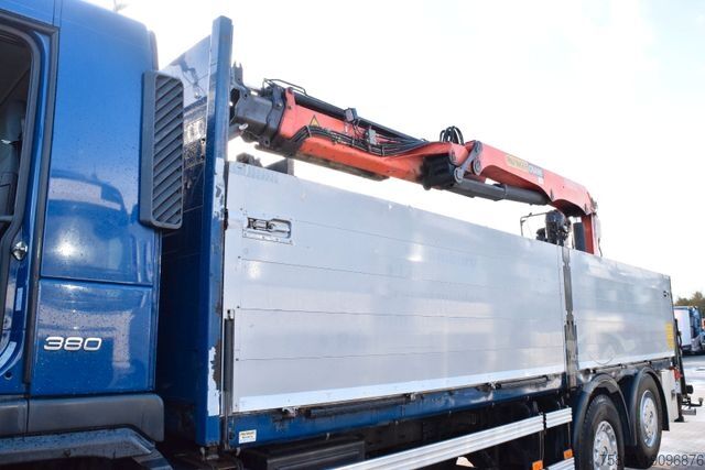 Autolaadkraan VOLVO FM380 6x2 Baustoff Palfinger PK21001 15,90m Lenk