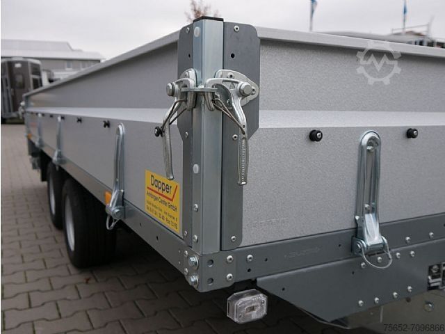 Przyczepa samochodowa Stema Stema Systema Hochlader Stahl 4,01x1,83x0,35m 2700kg 100Km/h