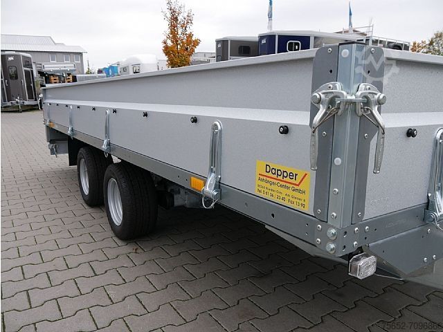 Przyczepa samochodowa Stema Stema Systema Hochlader Stahl 4,01x1,83x0,35m 2700kg 100Km/h