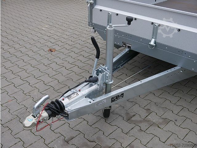 Przyczepa samochodowa Stema Stema Systema Hochlader Stahl 4,01x1,83x0,35m 2700kg 100Km/h