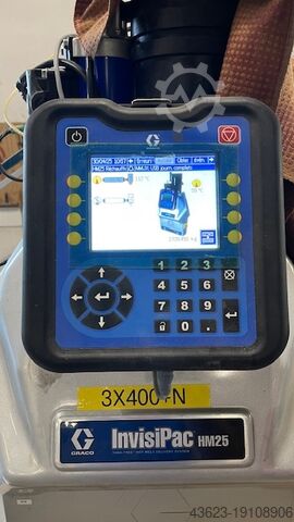 Sistem de livrare a topiturii calde fără rezervor Graco Invisipac HM 25