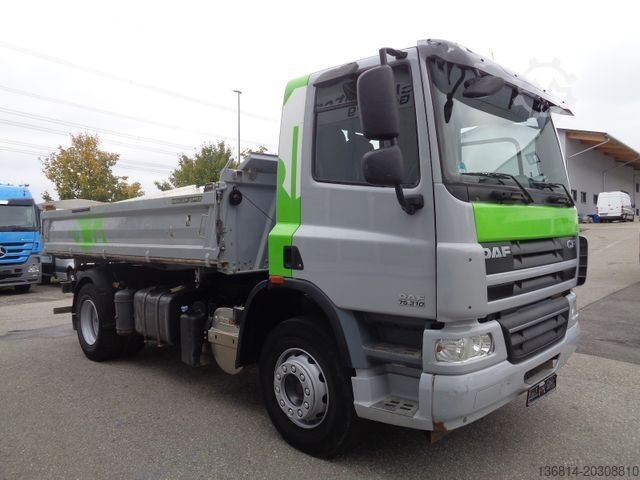 Kiepwagen DAF CF 75.310 4x2 Meiller AHK Klima 3-Sitzer