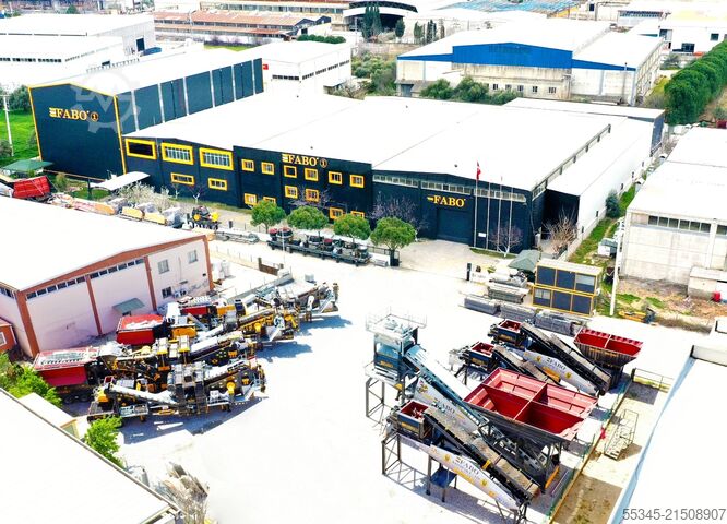 Mobiele betoncentrale FABO Mobile Concrete Batching Plant 120 m3/h Mobile Concrete Batching Plant