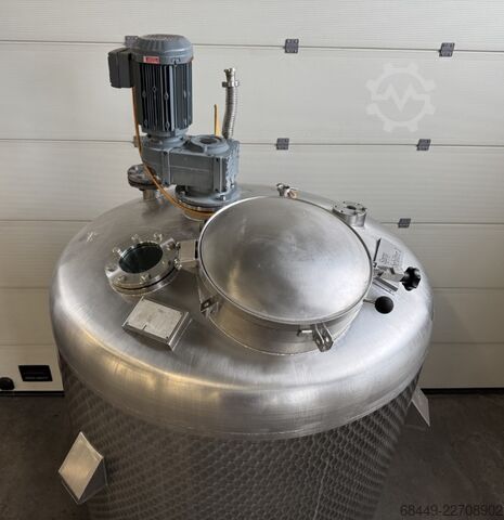 Vacuum Cooking-Stirring Tank LKM Norderstedt Vacuüm Kook-Roertank