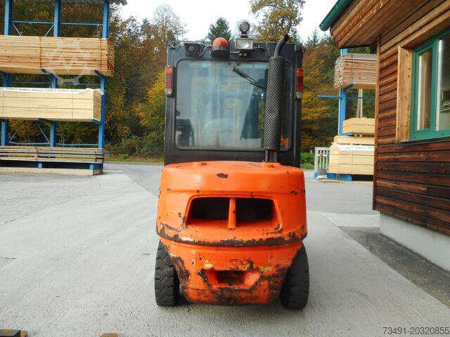 4-wiel heftruck DOOSAN D35C-5 Triplex + SS + ZV + Kabine