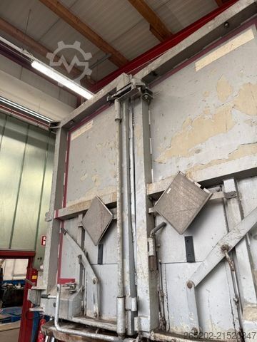 Kippers oplegger KEMPF Stahlhalbschalenmulde 3x9t, SKM 35/3 SR, 43 cbm