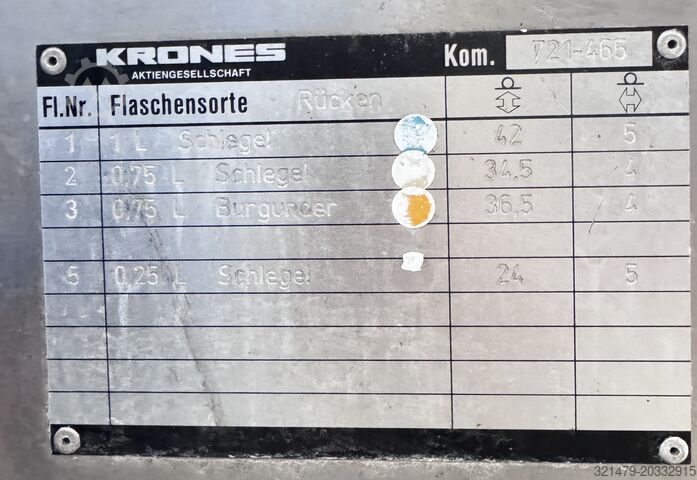 Krones Vinetta címkézőgép Krones Vinetta