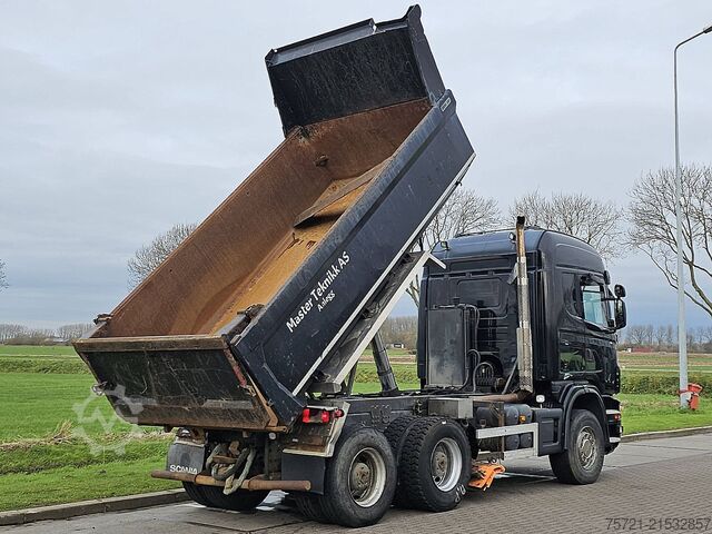 Kipper SCANIA G480 6X4 FULL STEEL RETAR