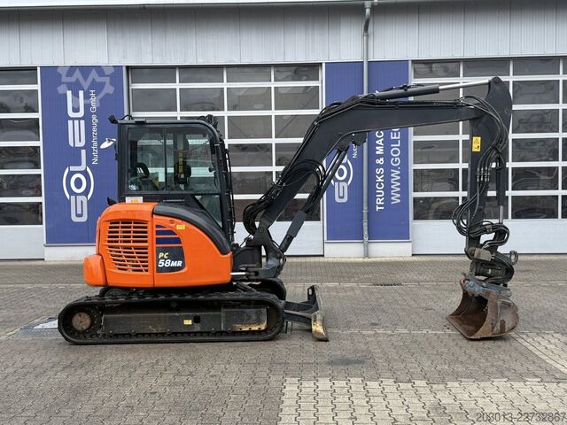 Excavadora de cadenas KOMATSU PC58MR-5E0 Tiltrotator OQ45-5 / 2.336 h