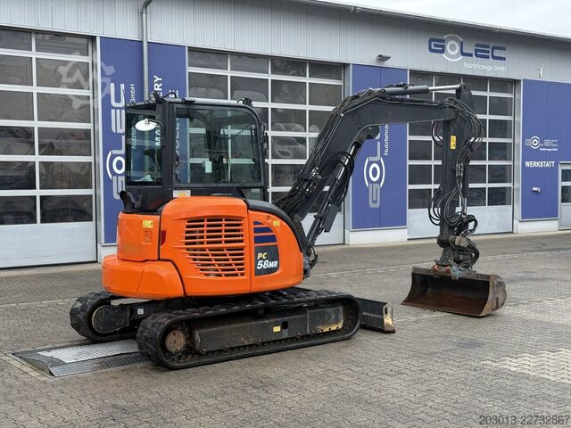 Excavadora de cadenas KOMATSU PC58MR-5E0 Tiltrotator OQ45-5 / 2.336 h
