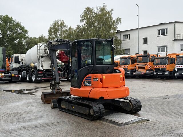 Excavadora de cadenas KOMATSU PC58MR-5E0 Tiltrotator / 1.443 h