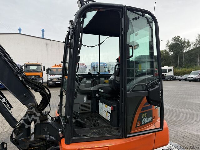 Excavadora de cadenas KOMATSU PC58MR-5E0 Tiltrotator / 1.443 h