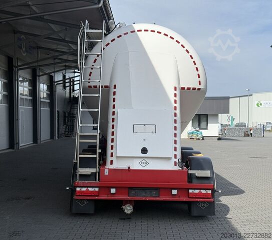 Semirremolque silo FELDBINDER FFB Silo Auflieger TEUT 26.3 - 26 m³ Asche Gülle
