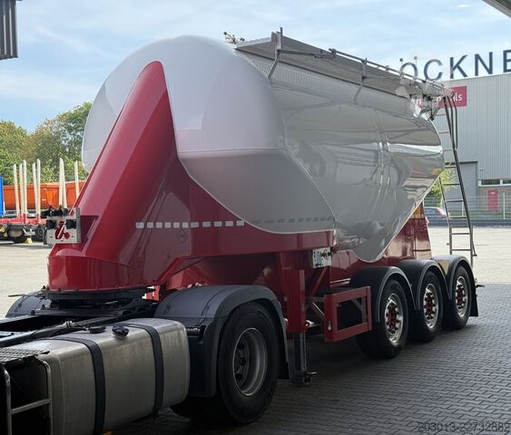 Semirremolque silo FELDBINDER FFB Silo Auflieger TEUT 26.3 - 26 m³ Asche Gülle