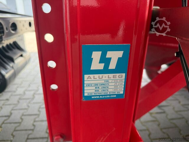 Silo oplegger FELDBINDER FFB Silo Auflieger TEUT 26.3 - 26 m³ Asche Gülle
