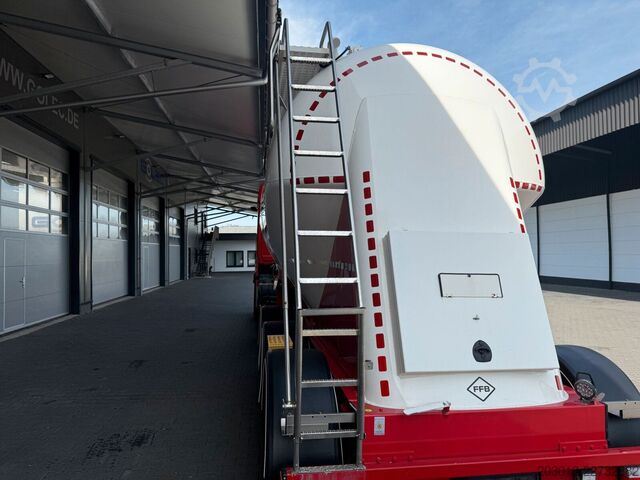 Silo oplegger FELDBINDER FFB Silo Auflieger TEUT 26.3 - 26 m³ Asche Gülle