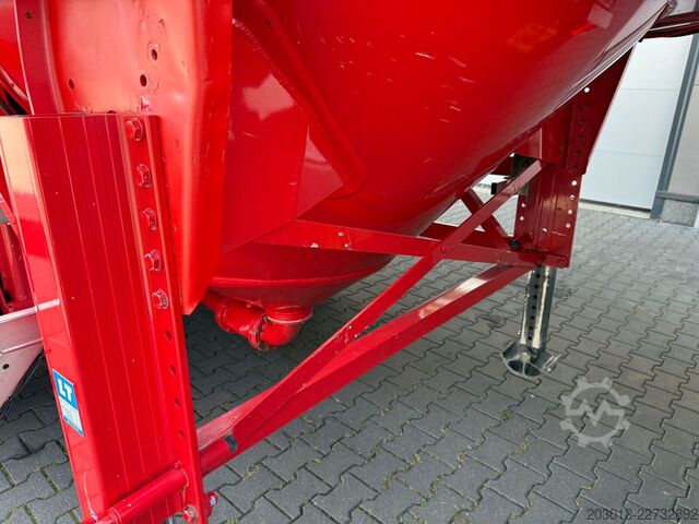 Silo oplegger FELDBINDER FFB Silo Auflieger TEUT 26.3 - 26 m³ Asche Gülle