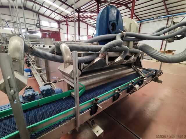 Tunel chłodniczy liniowy ze stali nierdzewnej TOMAS GUILLEN