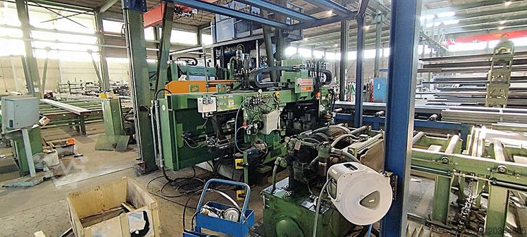 Instalación CNC de taladrado y aserrado Peddinghaus 1100 DG/PCD 1100