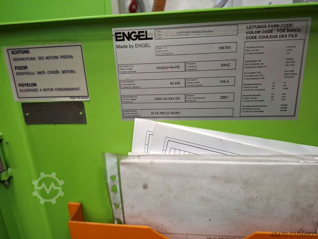 Cnc mold injection machine ENGEL VC 80/50 Electric