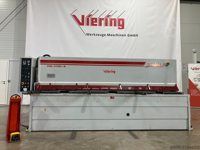 Hydraulic guillotine shear Baykal HGL 3108