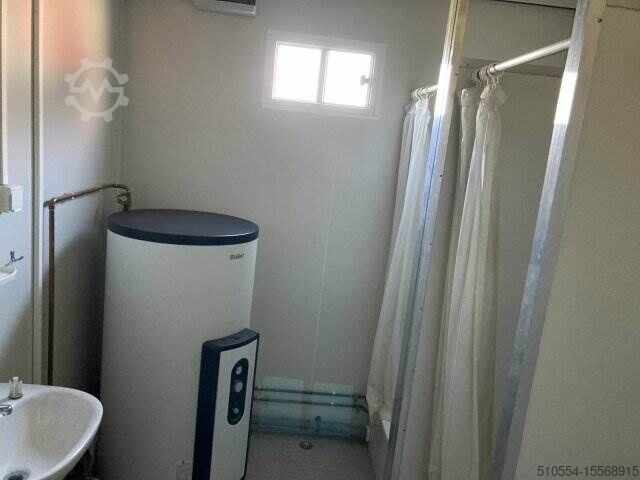 Bouwmachine Roho Büro Container WC Dusche 3Stk Komplettanlage