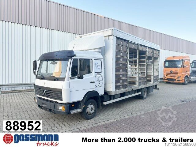 Boxvogn Mercedes-Benz LK 817 4x2, Taubentransporter