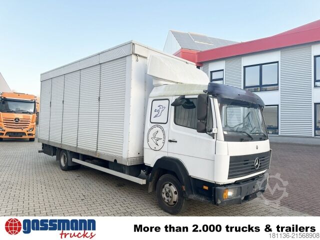 Boxvogn Mercedes-Benz LK 817 4x2, Taubentransporter