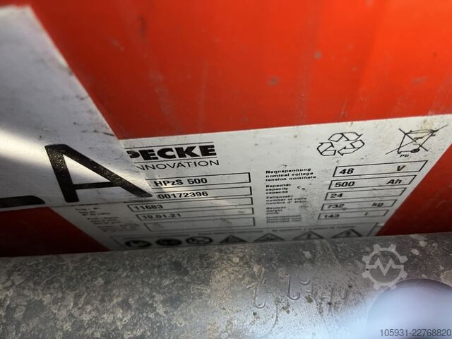Elektrische vorkheftruck 3 wielen Linde E14-02