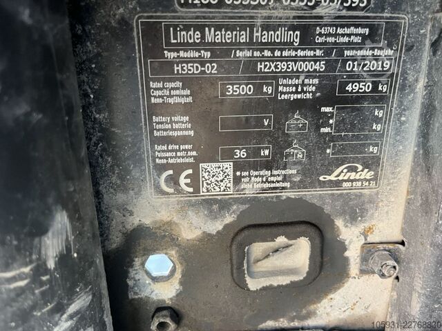 Diesel vorkheftruck Linde H35D-02