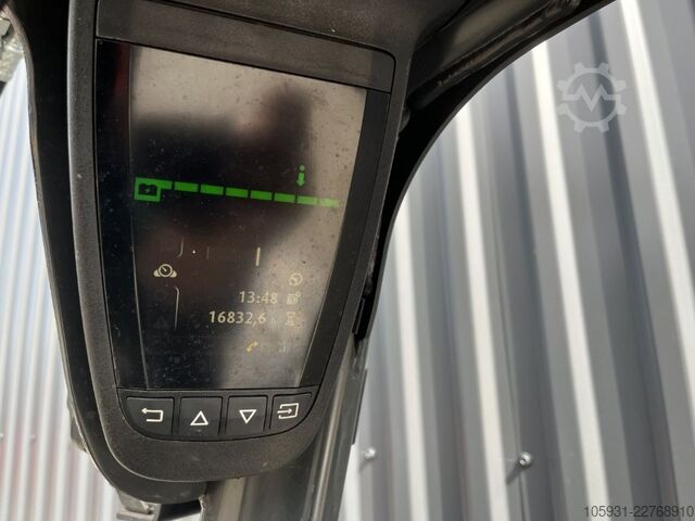 Elektrisk 3 -hjulet gaffeltruck Linde E16-02